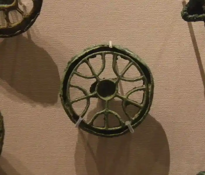 Copper compartmented seals, dream-catcher like star